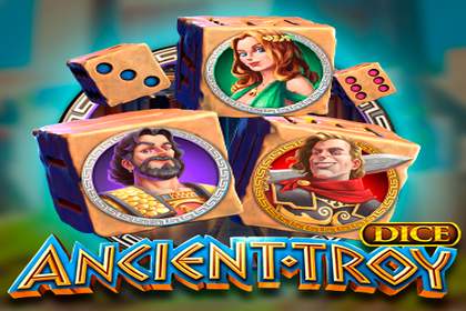 Ancient Troy Dice Online Slot Logo