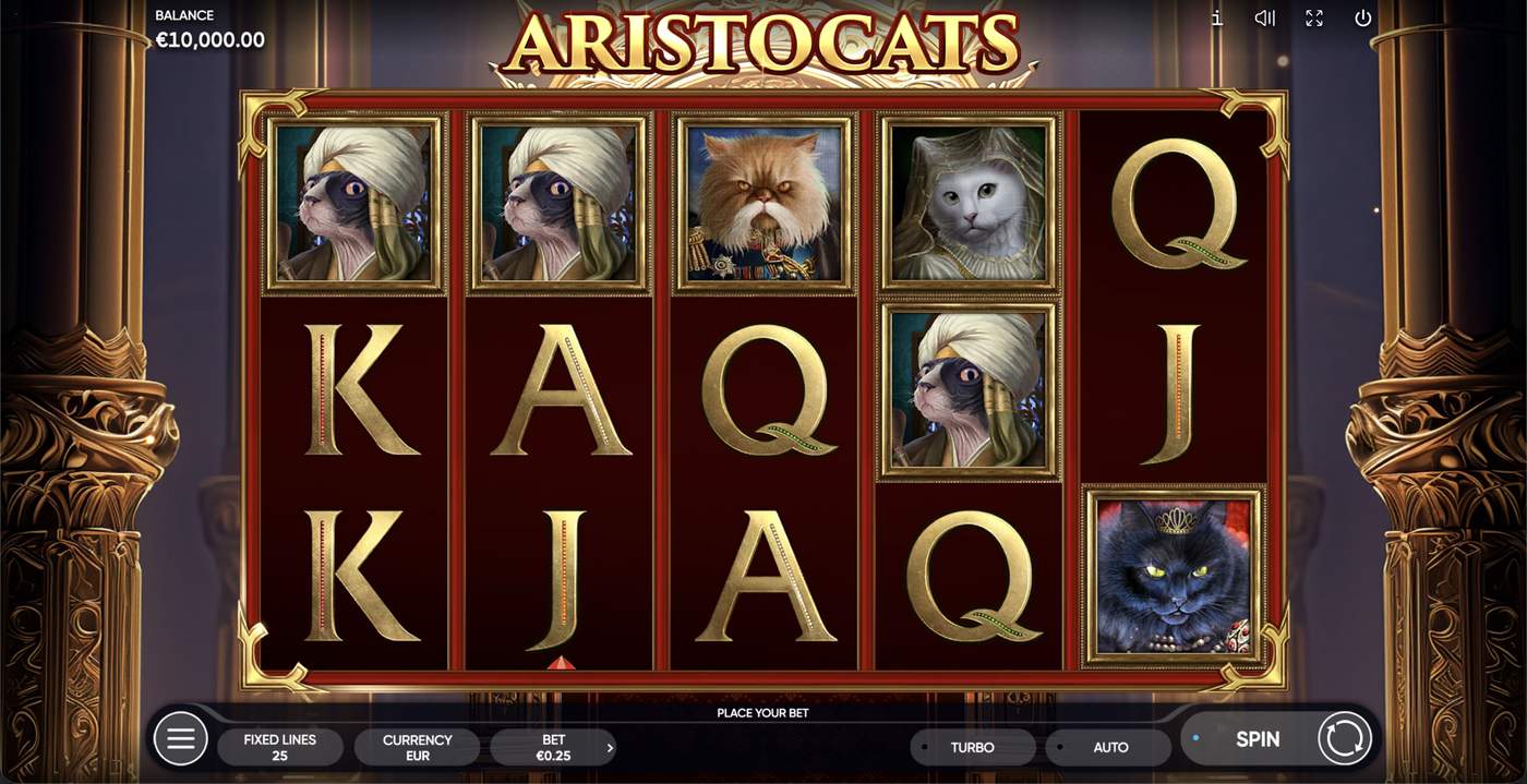 Aristocats: image of main menu