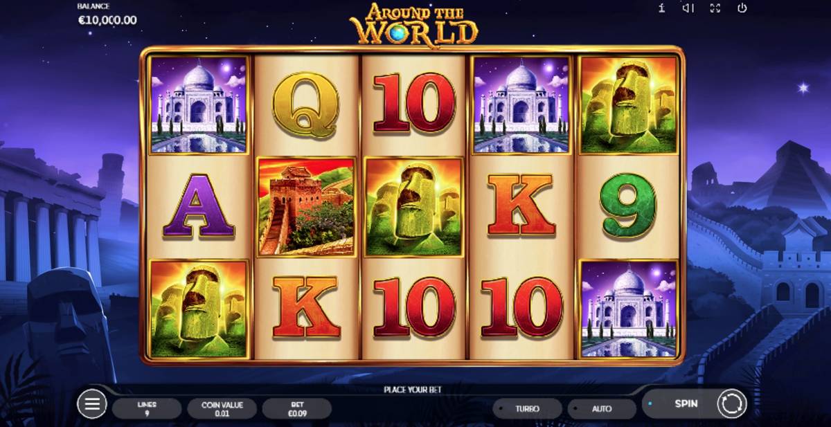 Around the World: image of main menu