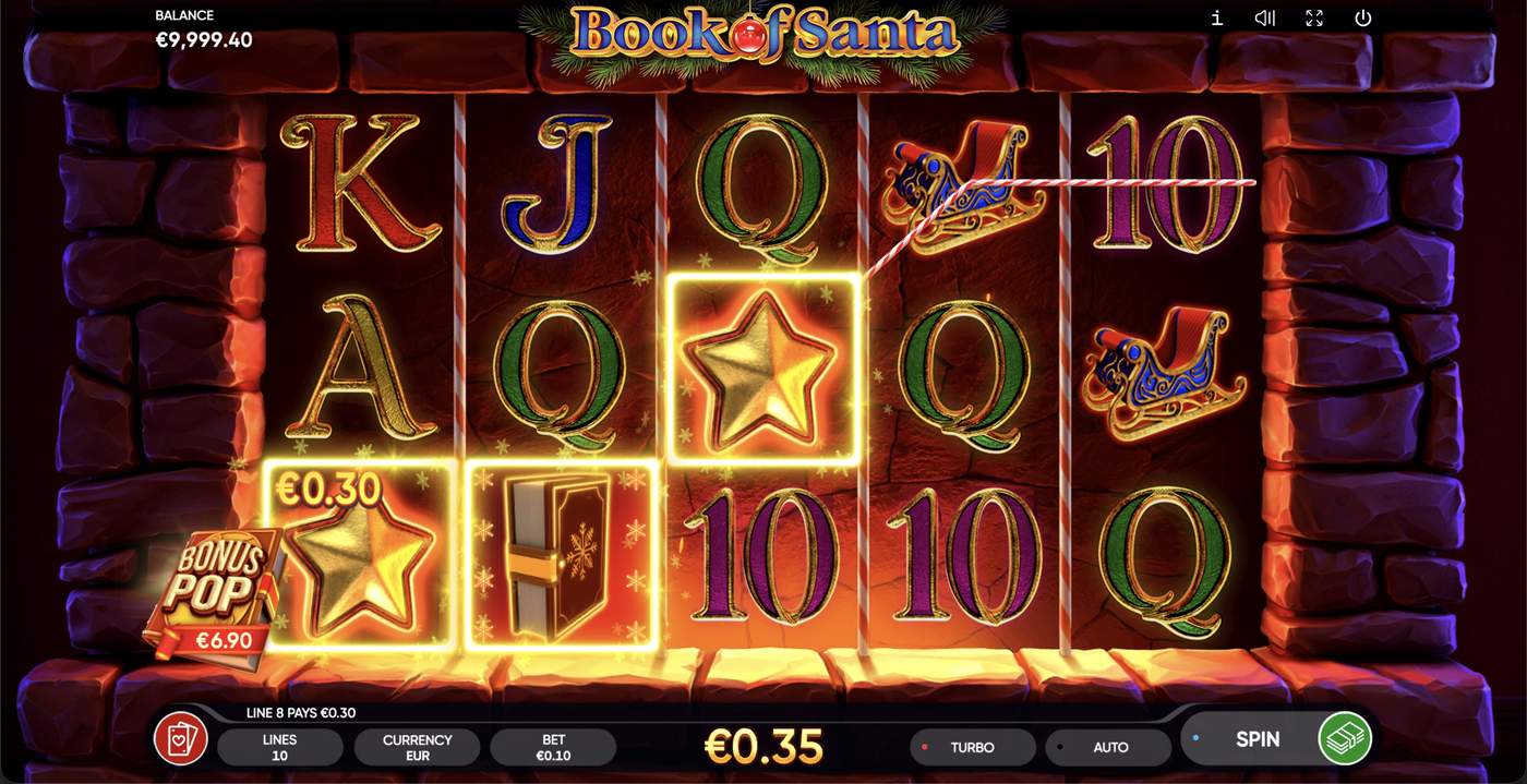 Book of Santa: image of winning