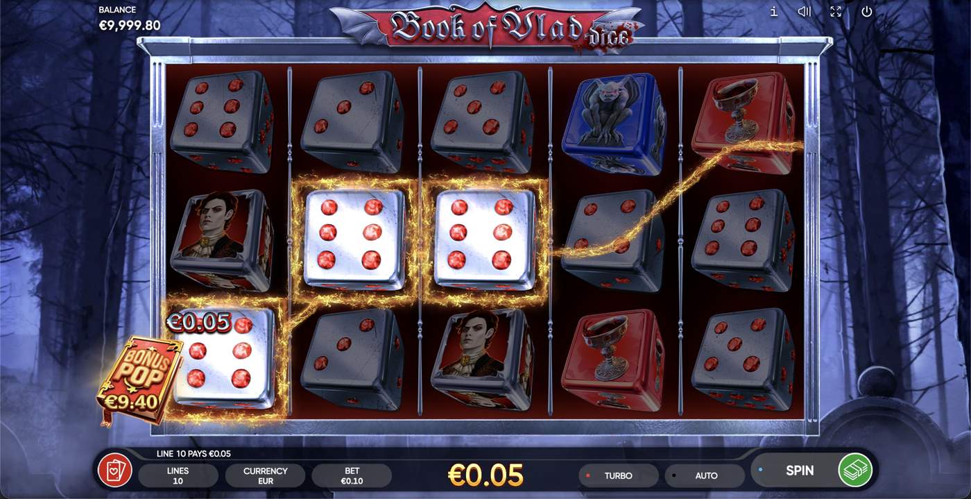 Book of Vlad Dice: image of winning