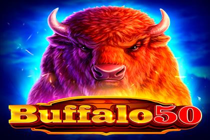 Buffalo 50 Online Slot Logo