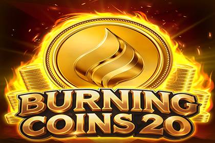 Burning Coins 20 Online Slot Logo