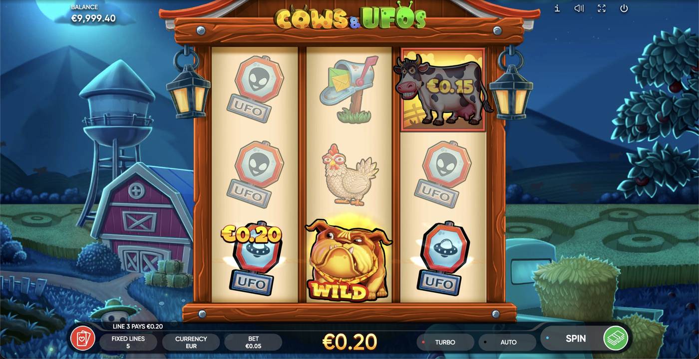 Cows & UFOs: image of winning