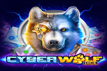 Cyber Wolf Dice Online Slot Logo