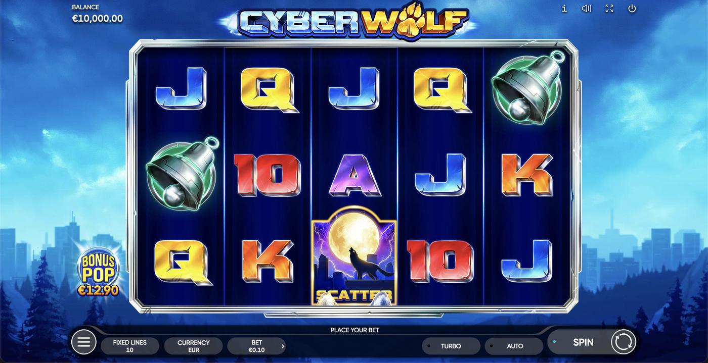 Cyber Wolf: image of main menu