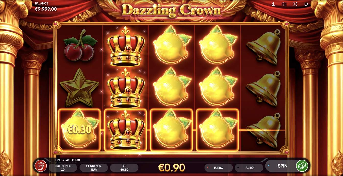 Dazzling Crown: image of winning