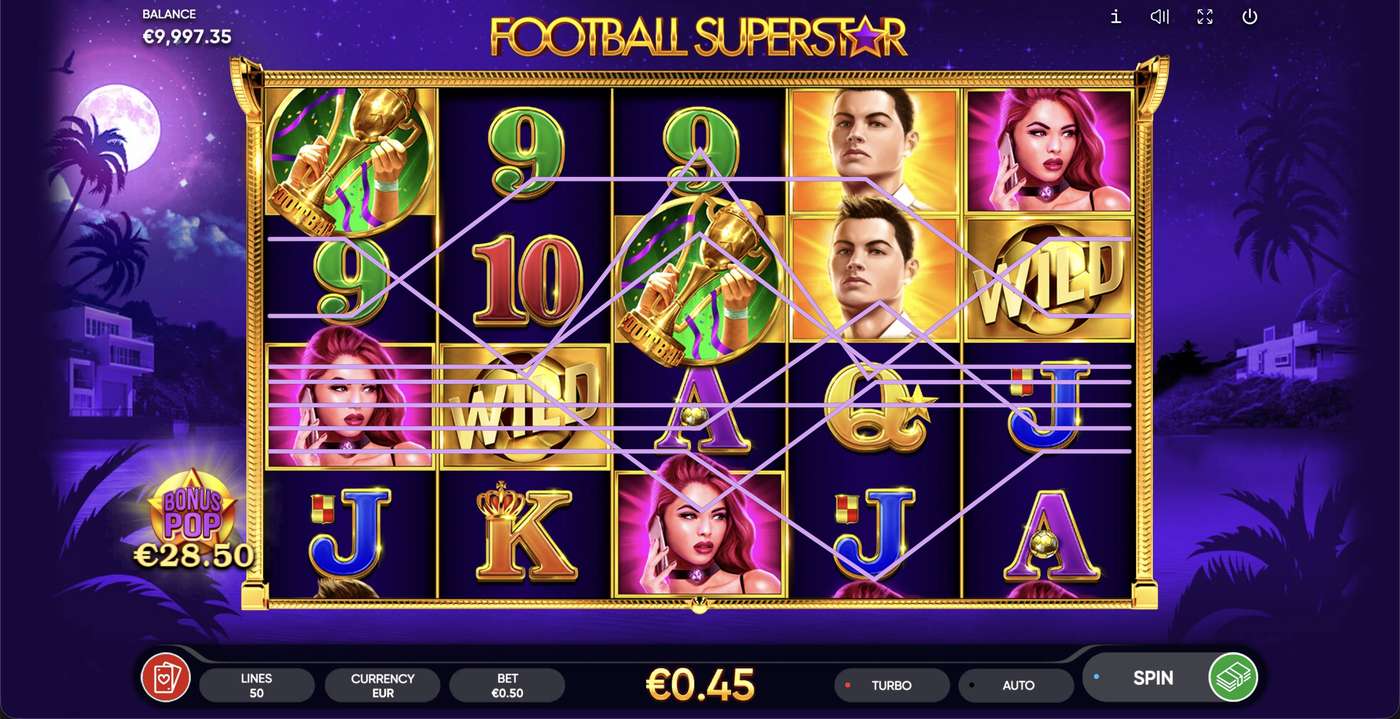 Football Superstar: image of winning