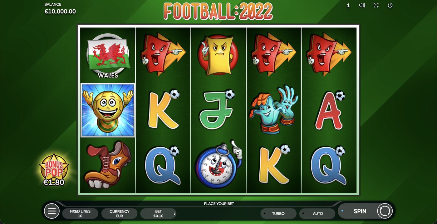 Football:2022: image of main menu
