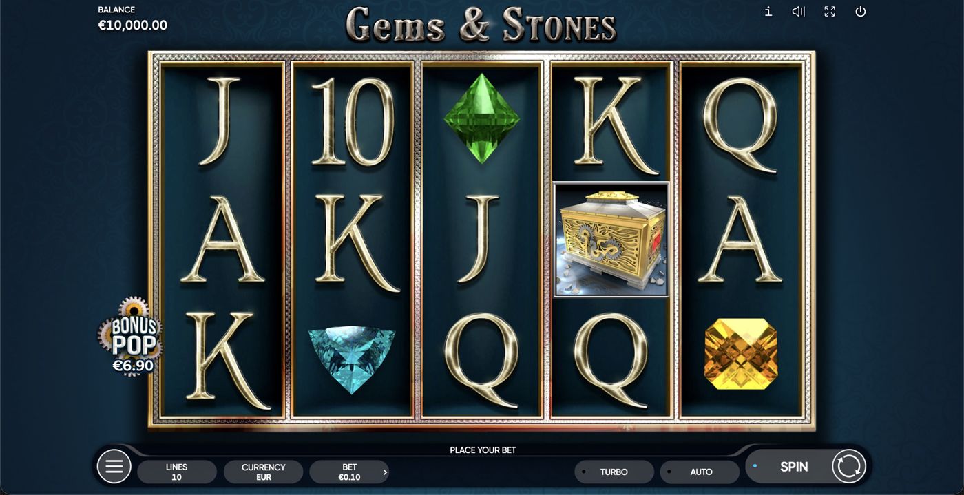 Gems & Stones: image of main menu
