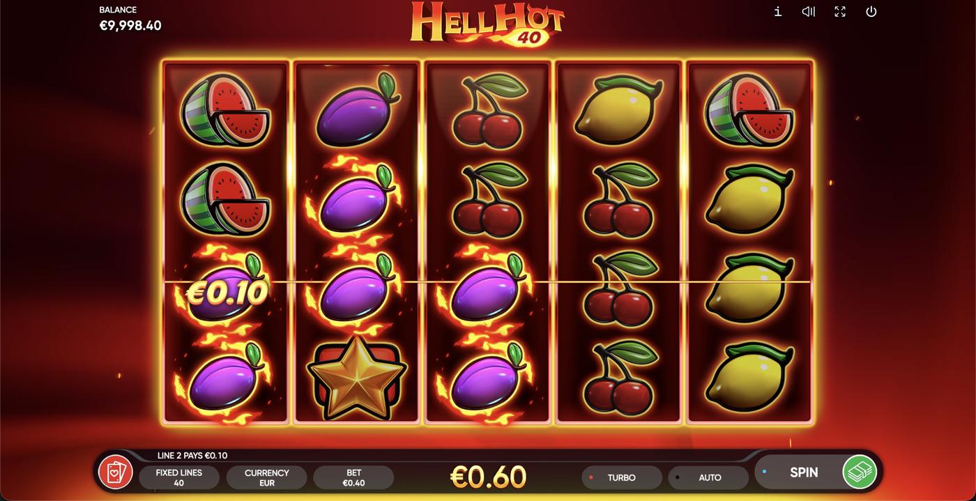 Hell Hot 40: image of winning