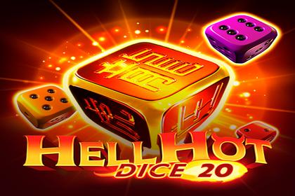 Hell Hot Dice 20 Online Slot Logo