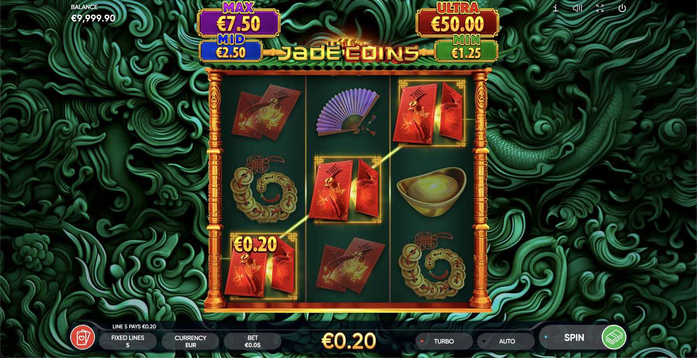 Jade Coins: image of winning