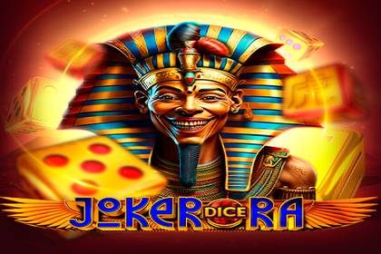 Joker Ra Dice Online Slot Logo