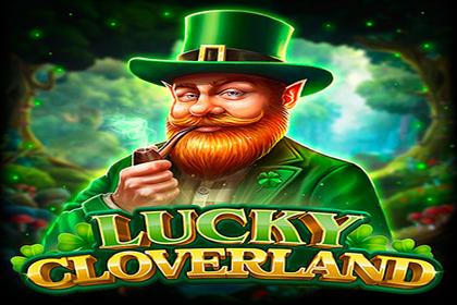 Lucky Cloverland Online Slot Logo