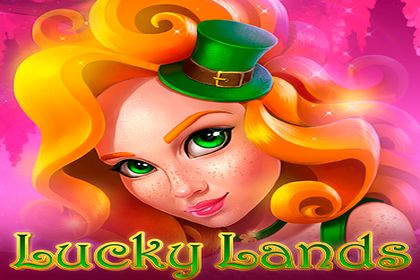 Lucky Lands Online Slot Logo