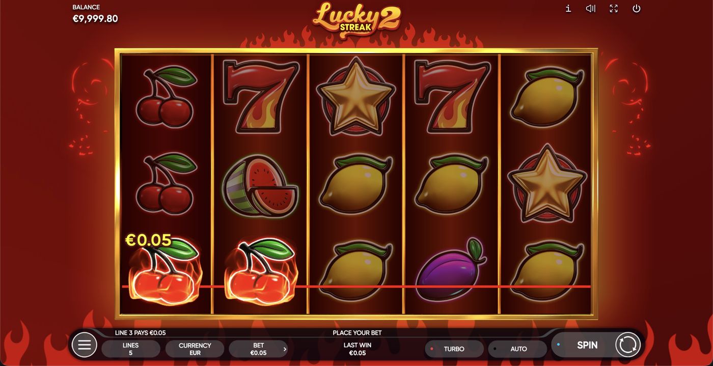 Lucky Streak 2: image of winning