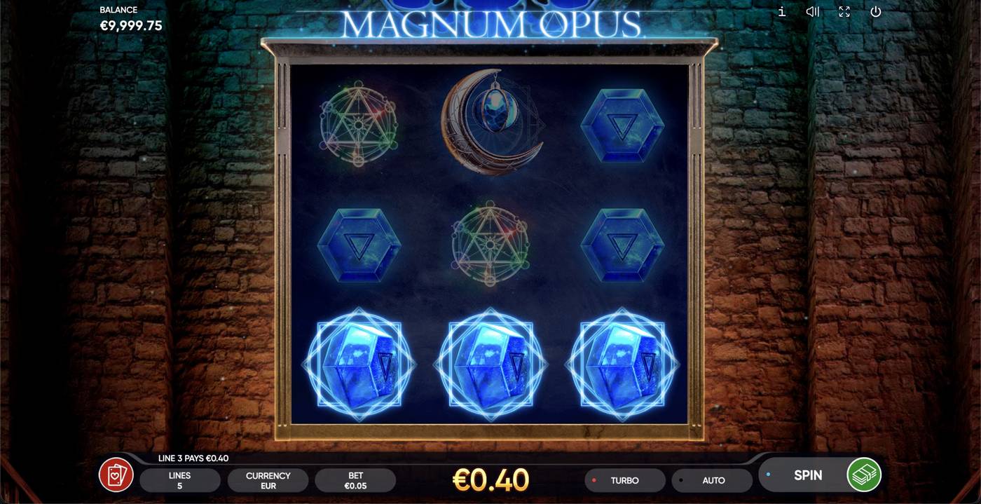 Magnum Opus: image of winning