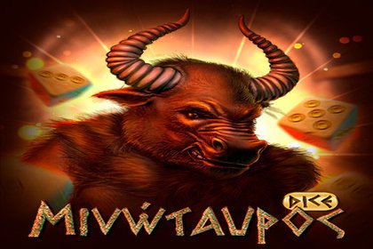 Minotauros Dice Online Slot Logo