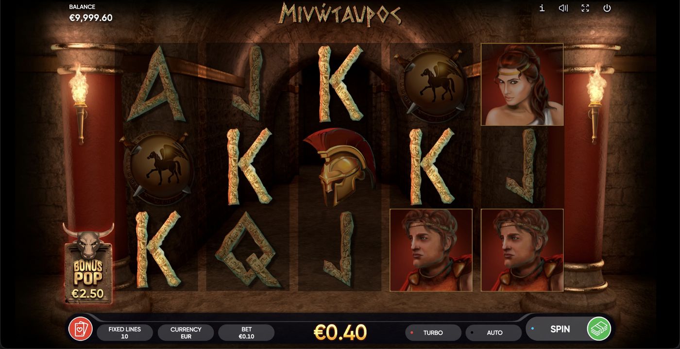 Minotauros: image of winning