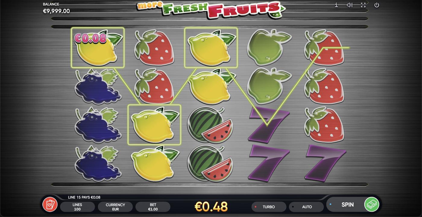 More Fresh Fruits: image of winning