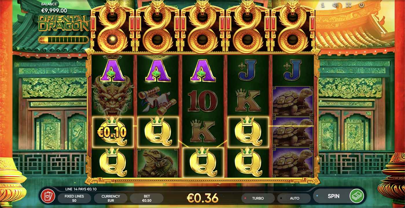 Oriental Dragon: image of winning