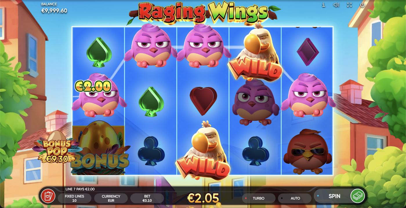 Raging Wings: image of winning