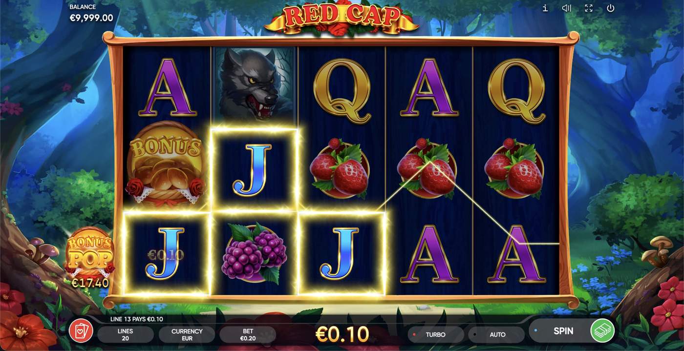 Red Cap: image of winning