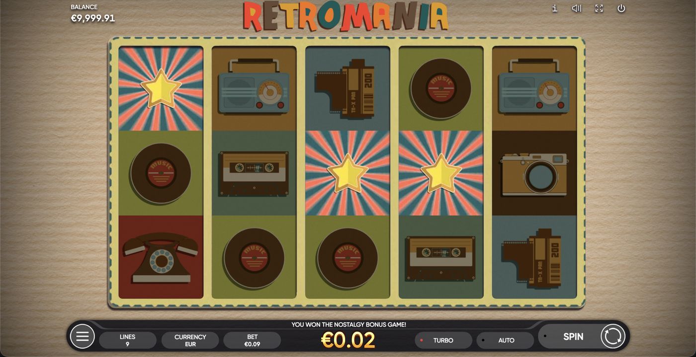 Retromania: image of winning