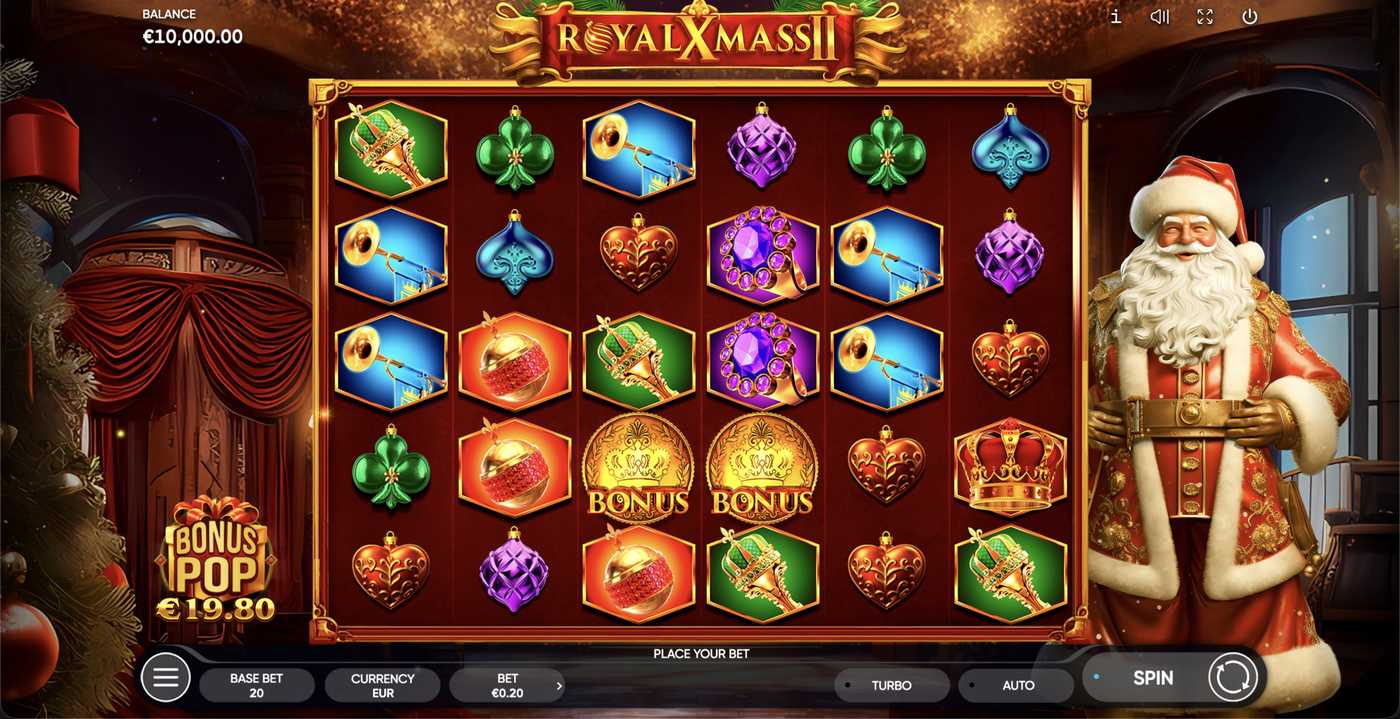 Royal Xmass 2: image of main menu