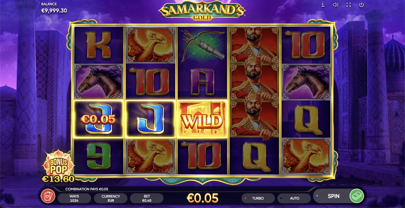 Samarkand's Gold: image of winning