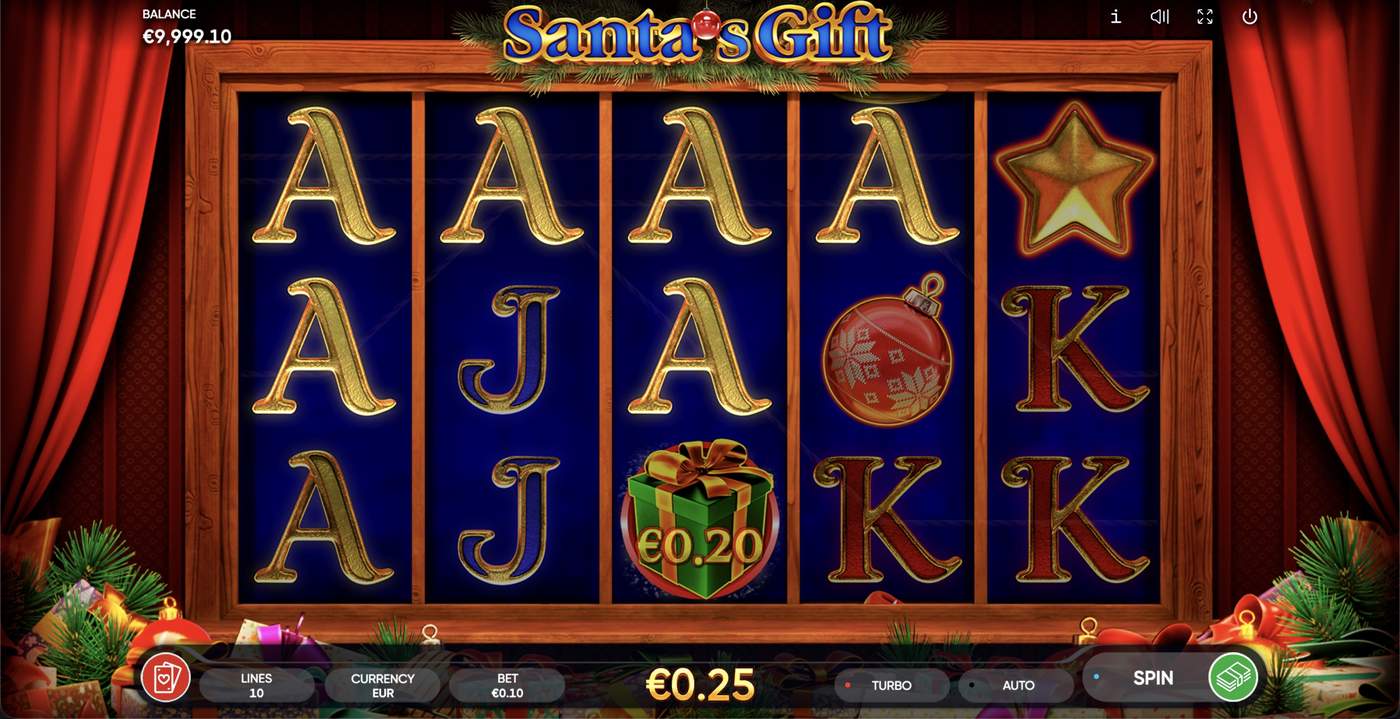 Santa's Gift: image of winning