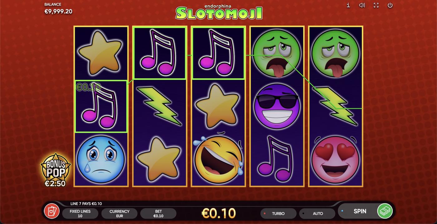 Slotomoji: image of winning