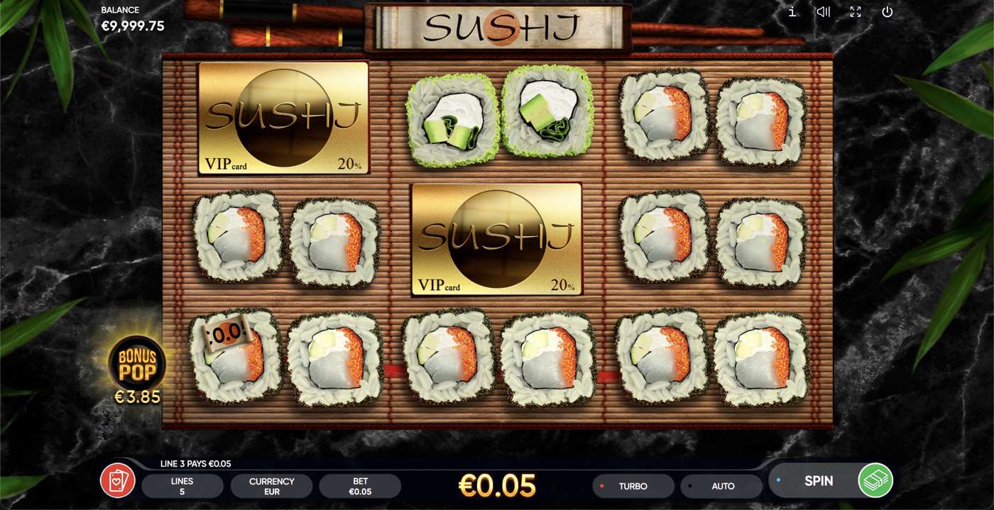 Sushi: image of winning