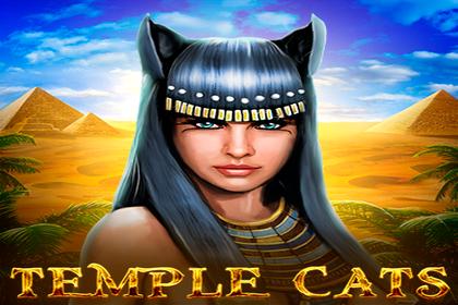 Temple Cats Online Slot Logo