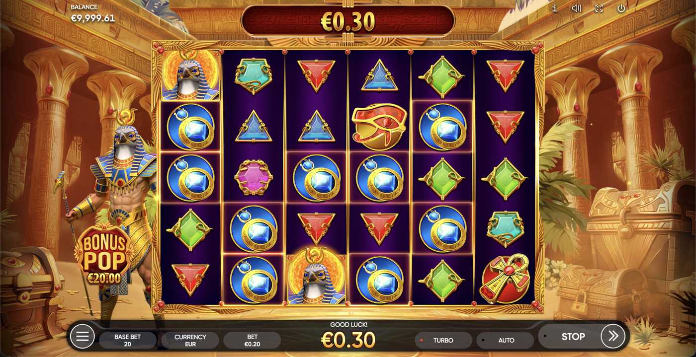 Temple of Ra: image of winning