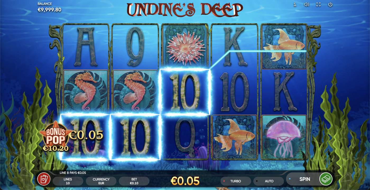 Undine's Deep: image of winning