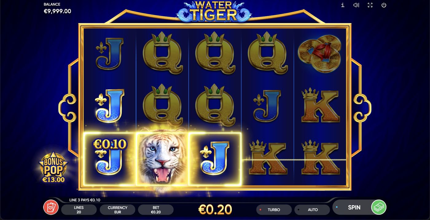 Water Tiger: image of winning