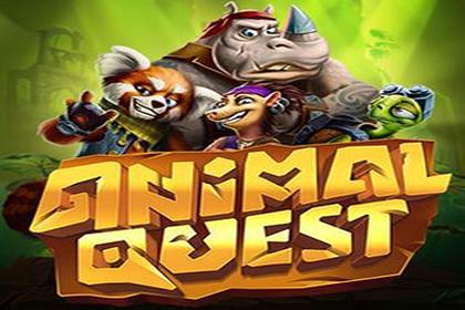 Animal Quest Online Slot Logo
