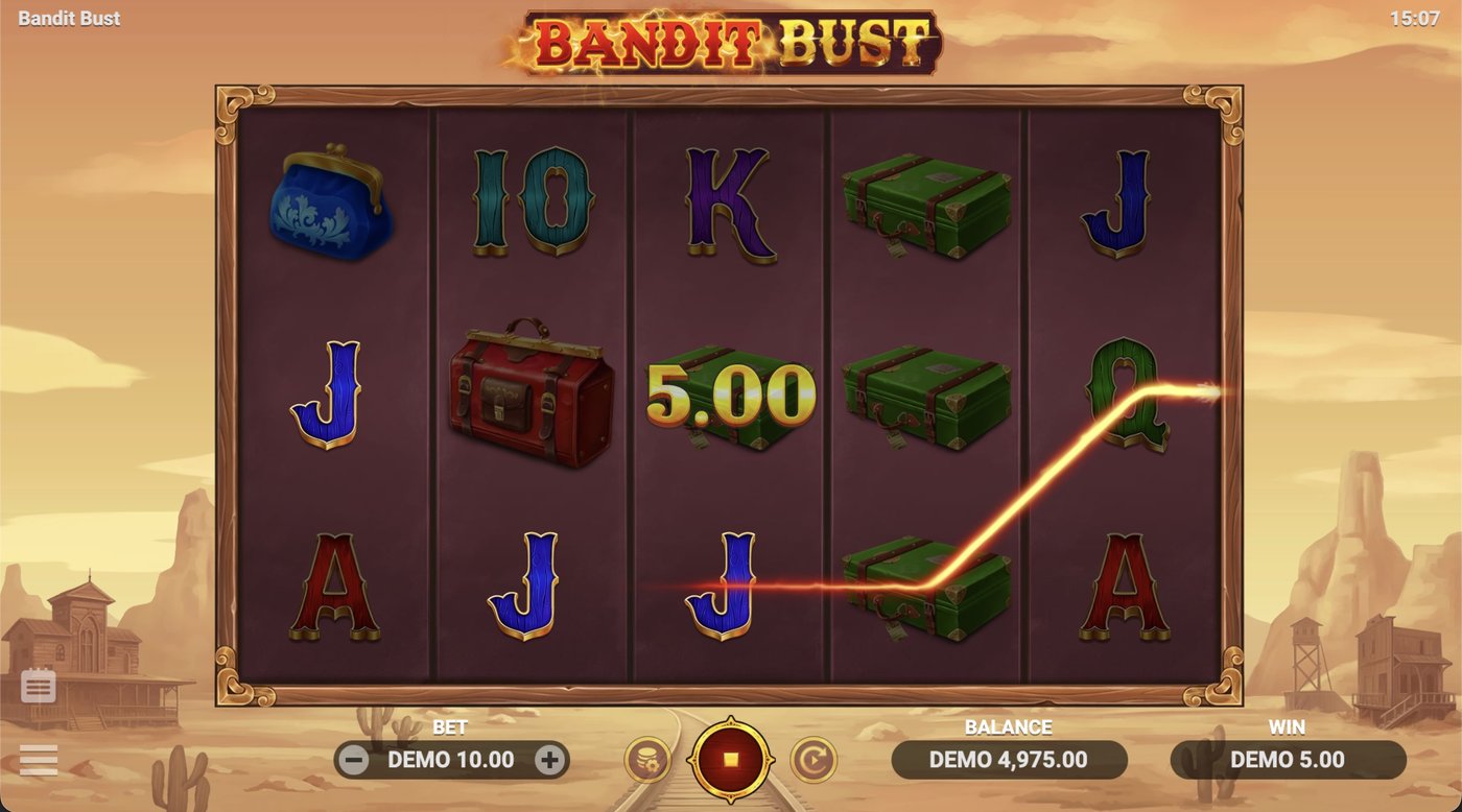 Bandit Bust: image of winning