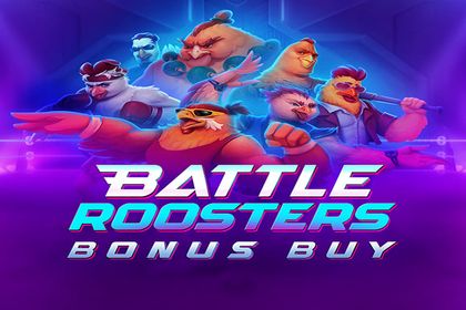 Battle Roosters Bonus Buy Online Slot Logo