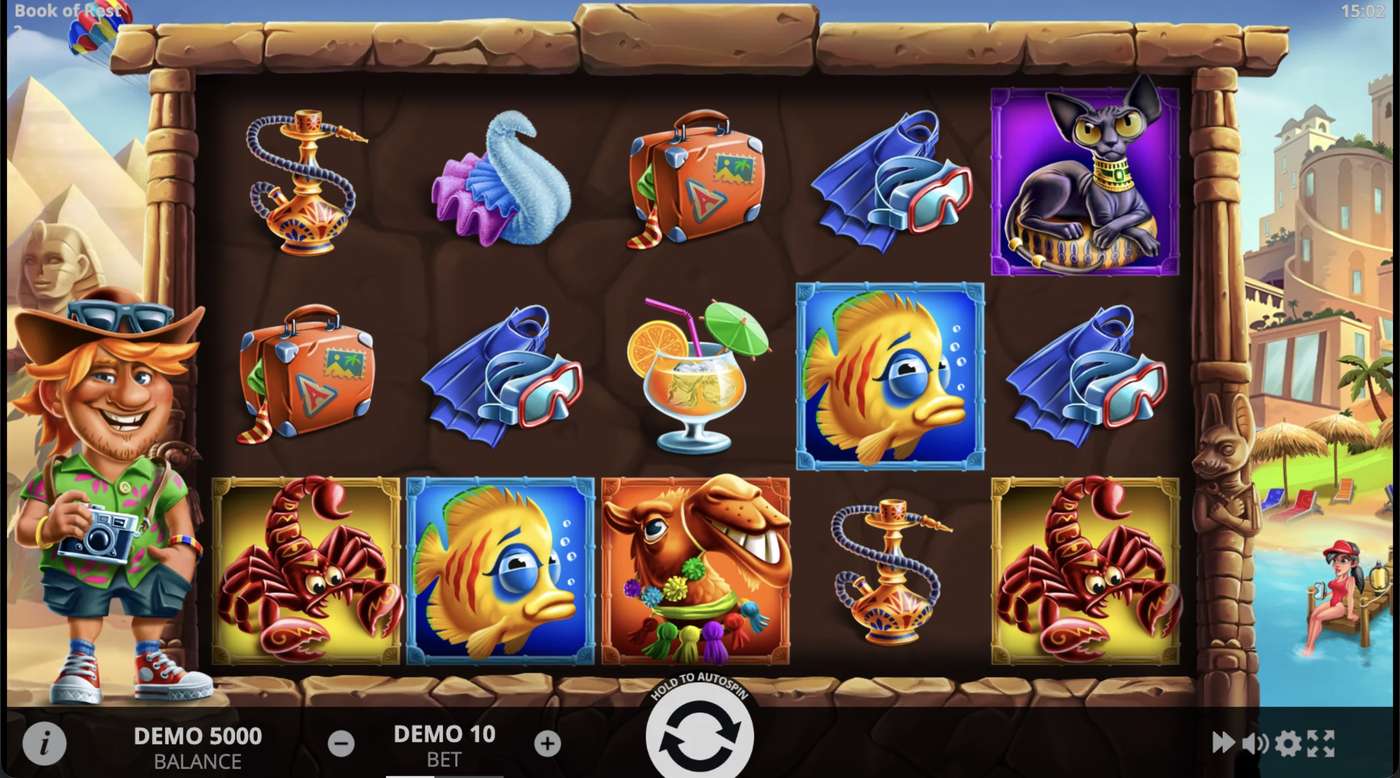 Book Of Rest: image of main menu