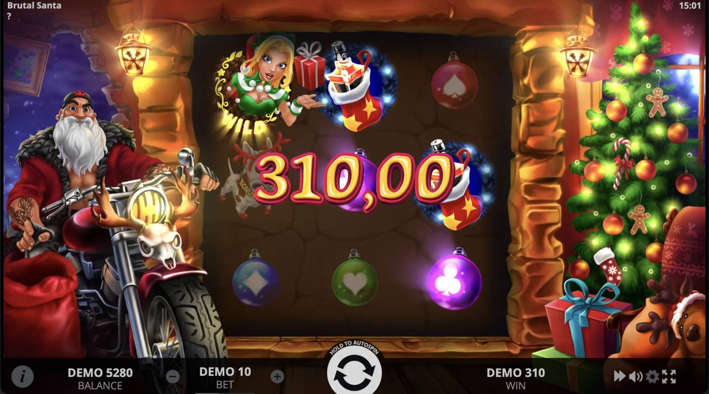 Brutal Santa: image of winning