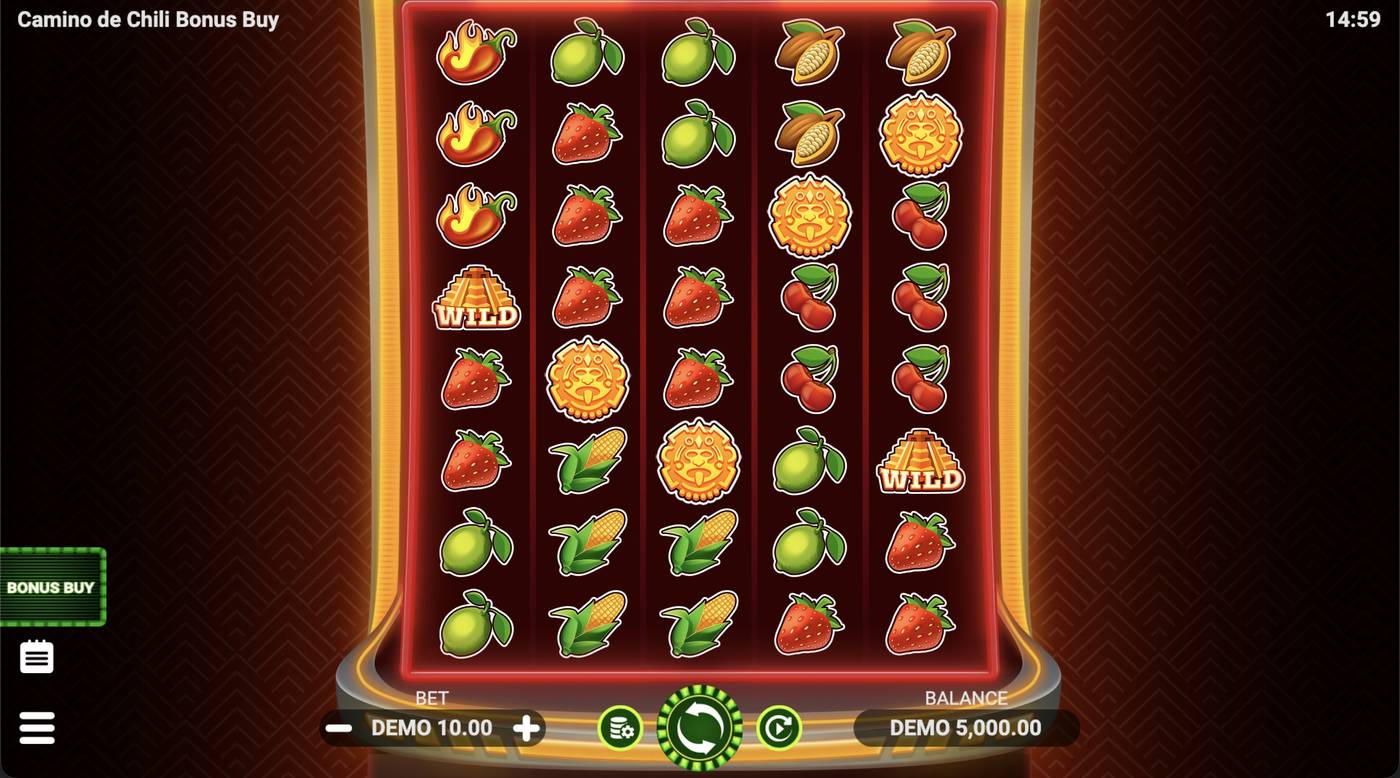 Camino de Chili Bonus Buy: image of main menu