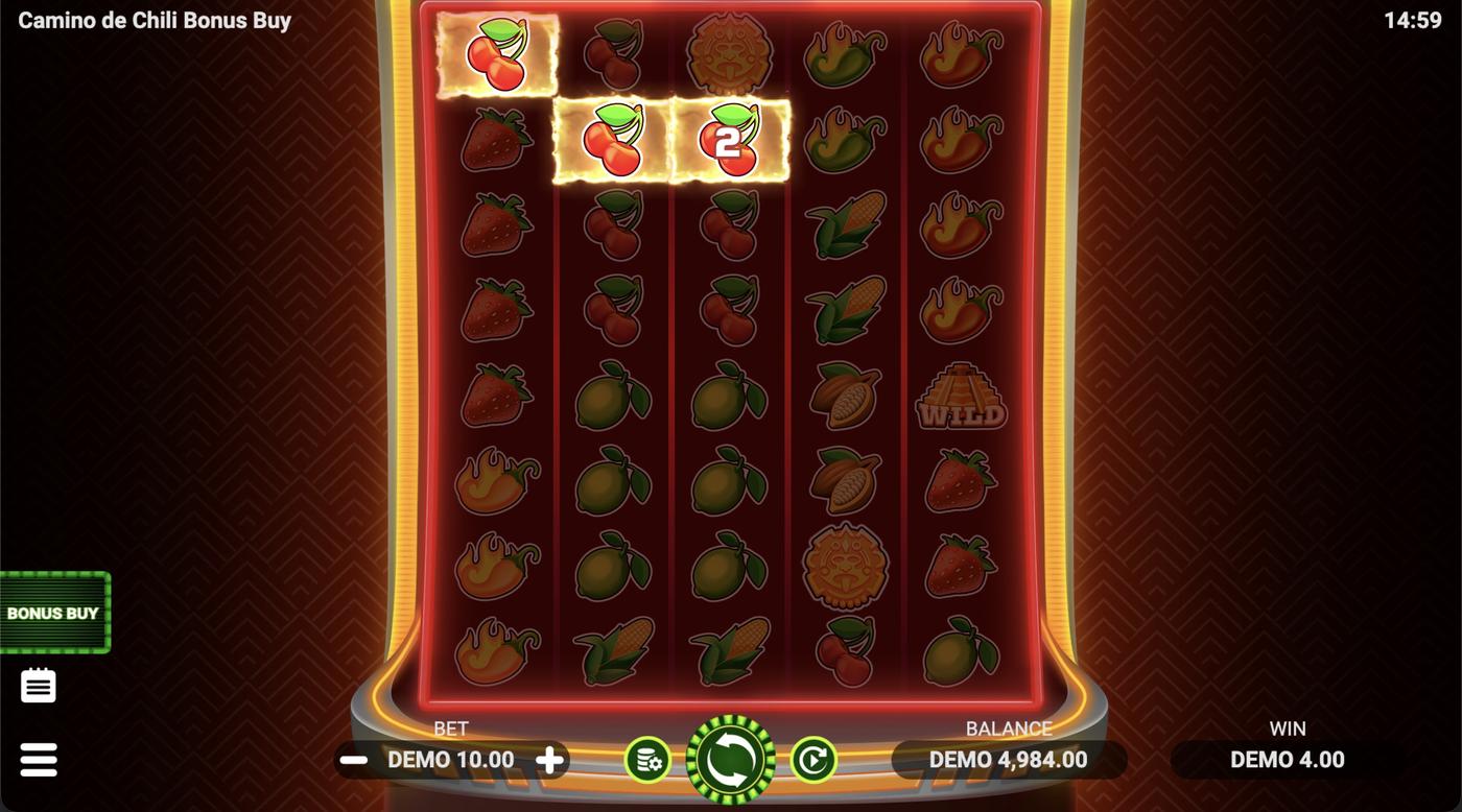 Camino de Chili Bonus Buy: image of winning