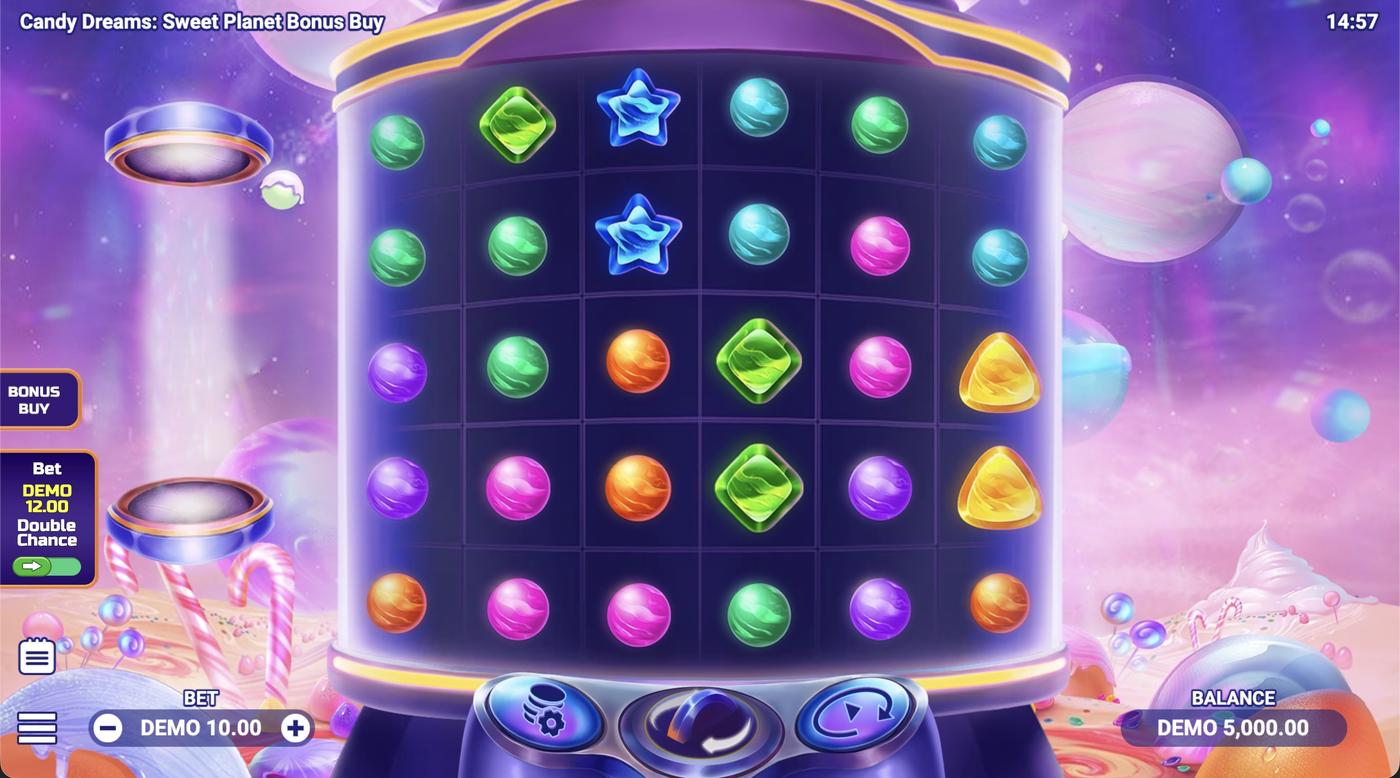 Candy Dreams: Sweet Planet Bonus Buy: image of main menu
