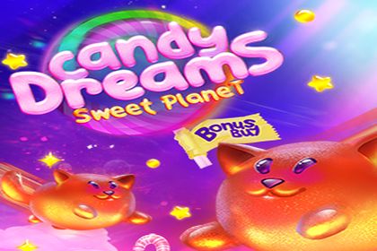 Candy Dreams: Sweet Planet Bonus Buy Online Slot Logo