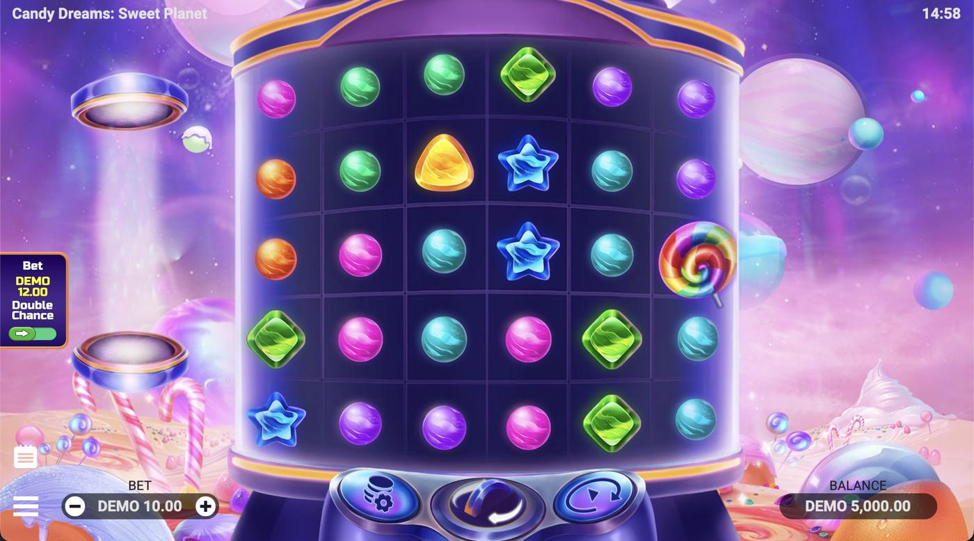 Candy Dreams: Sweet Planet: image of main menu