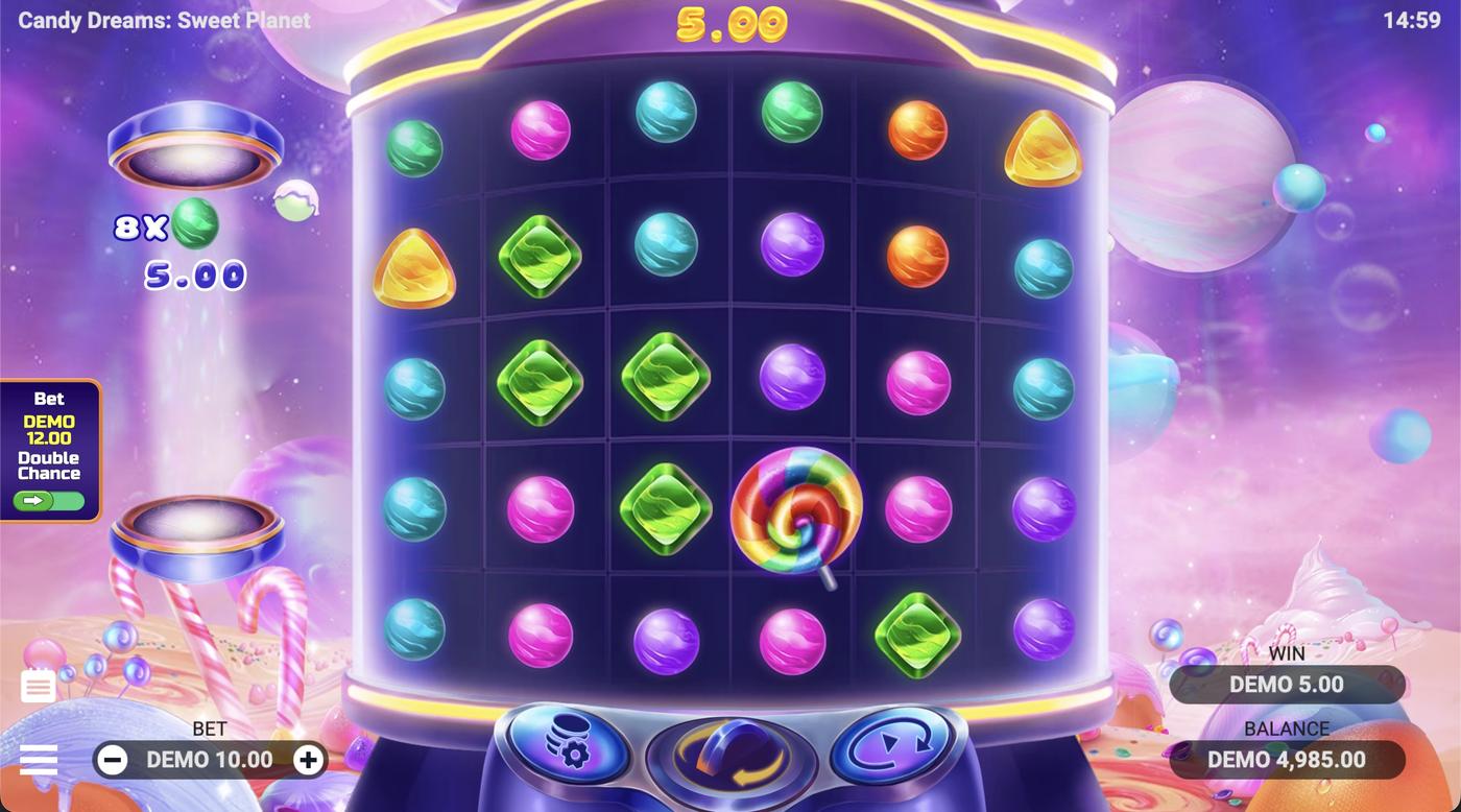 Candy Dreams: Sweet Planet: image of winning