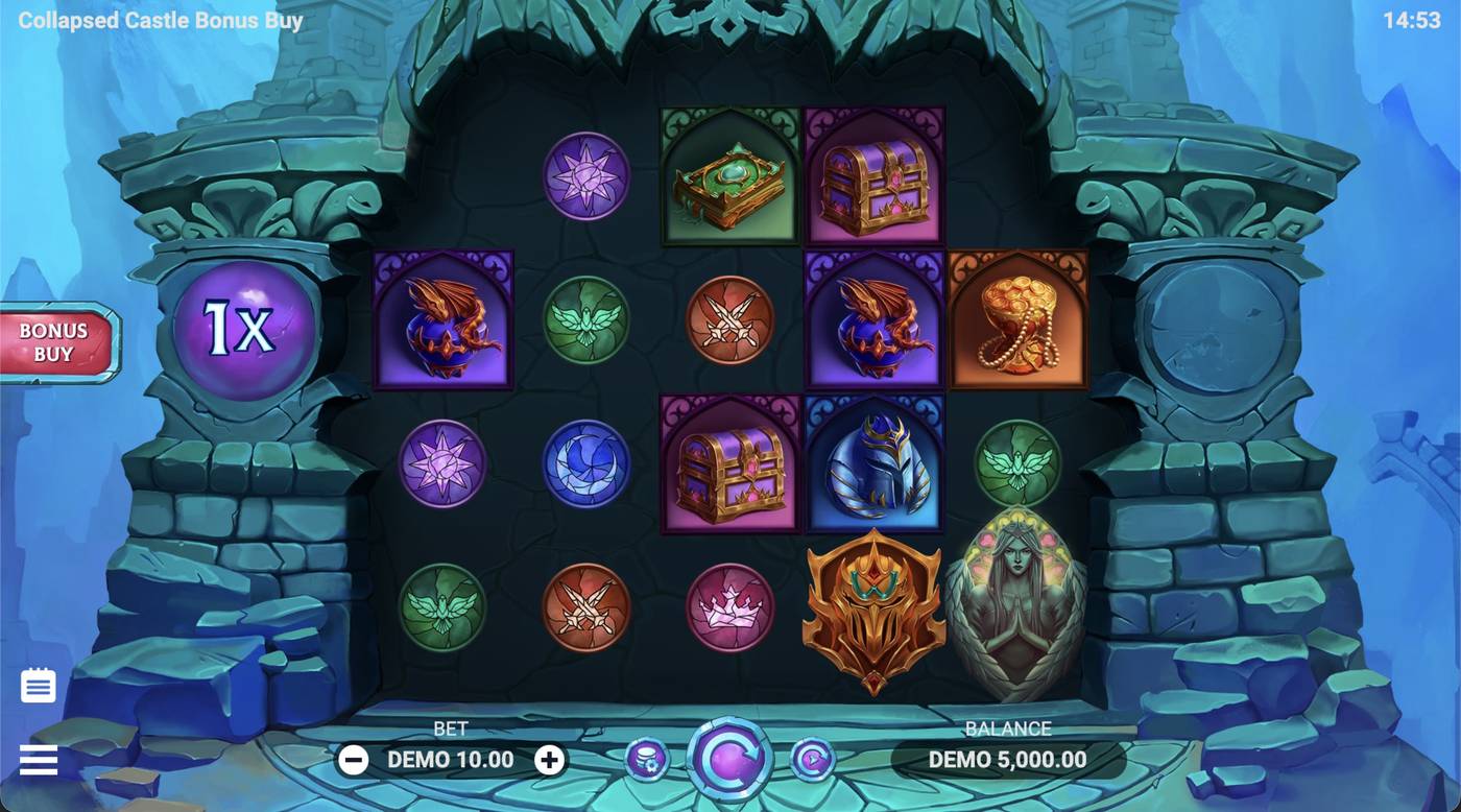 Collapsed Castle Bonus Buy: image of main menu